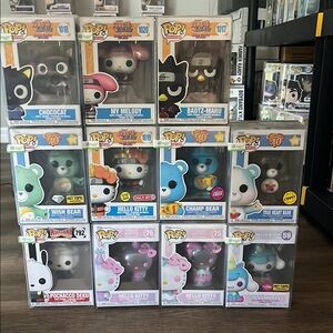 Funko Pop Sanrio and Care Bears Collection